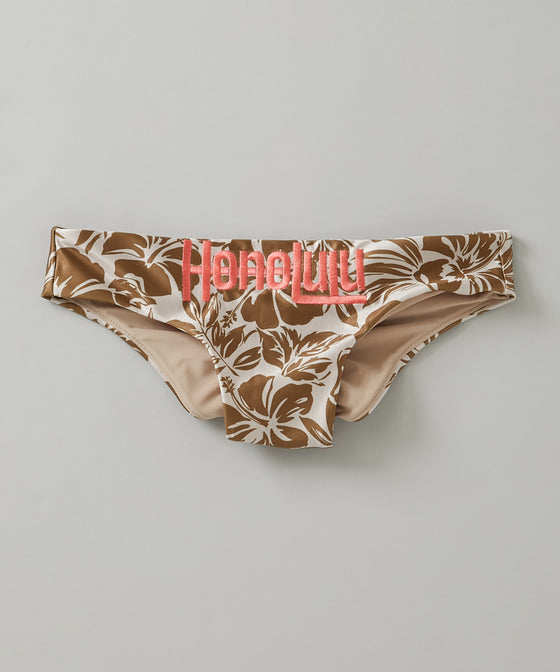 ALOHA HONOLULU LOW RISE BOTTOM / 071021 / BEIGE