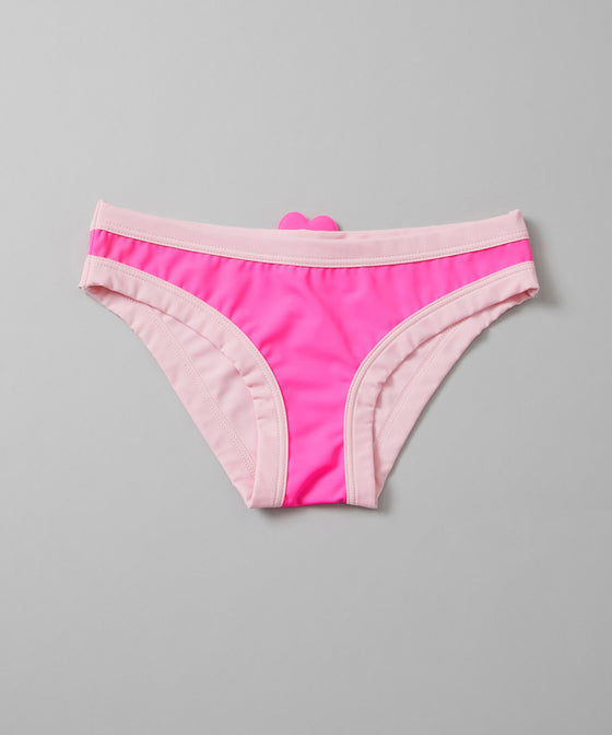 TROPIC HEART LOW RISE BOTTOM / 071008 / NEON PINK