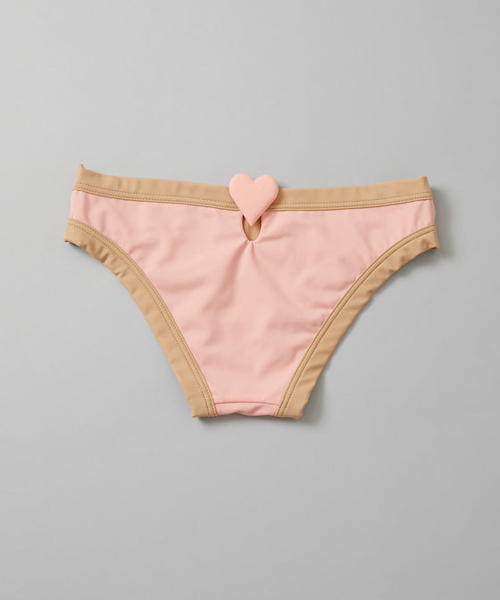 TROPIC HEART LOW RISE BOTTOM / 071008 / PEACH