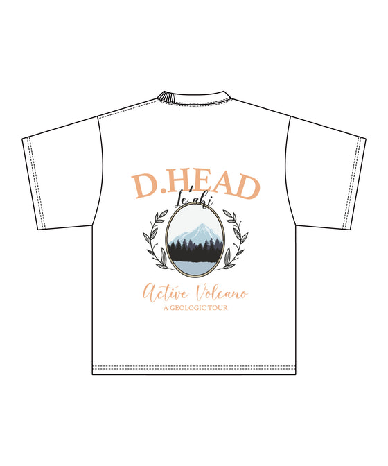 D.HEAD TEE / 072001 / WHITE